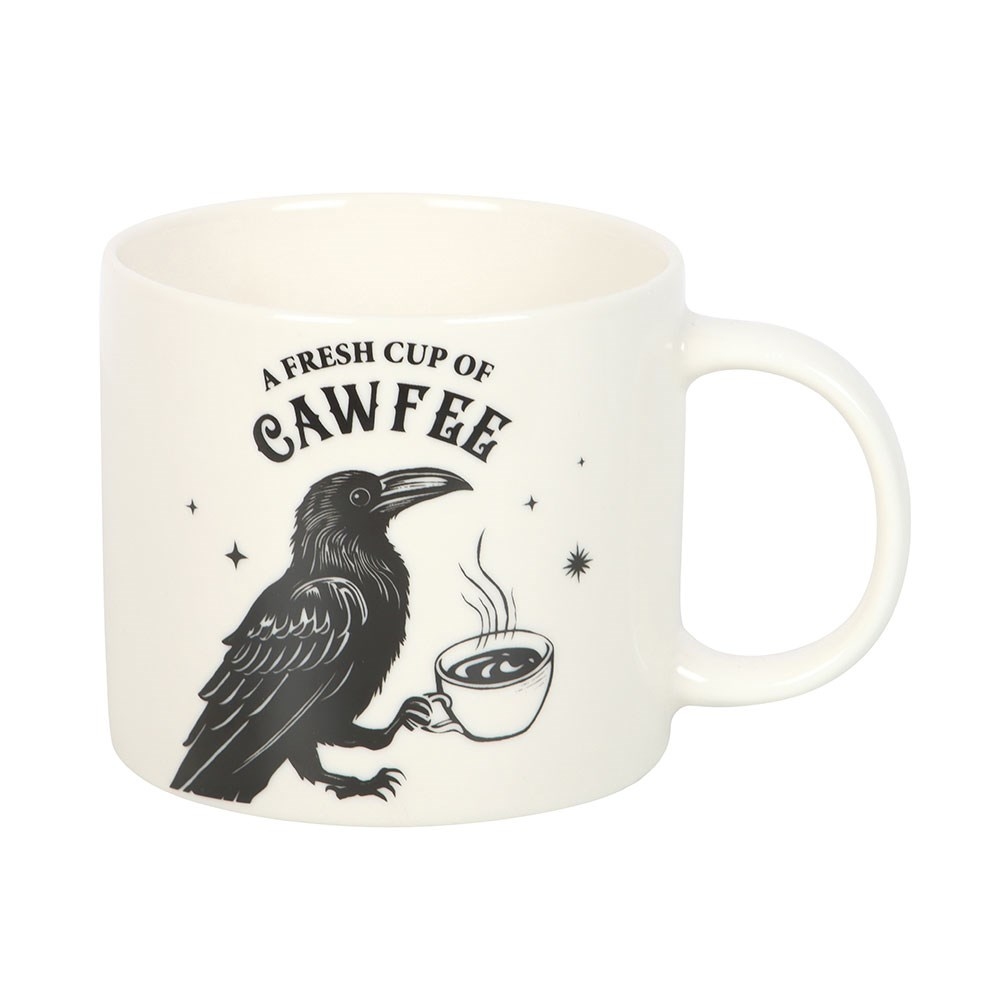 Something Different - Fresh Cup of Cawfee Raven Tasse - Multicolore
